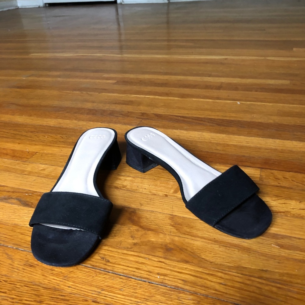 Similar to MANSUR GAVRIEL Mules Slides Black 6.5